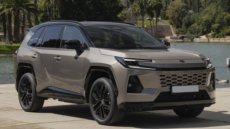 RAV4：新型のボディデザイン・ゴールドのボディカラー