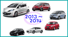 2013〜14・コンパクトカー比較