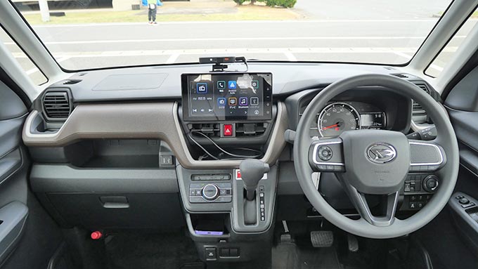 ムーヴ:内装インパネ、ダッシュボード