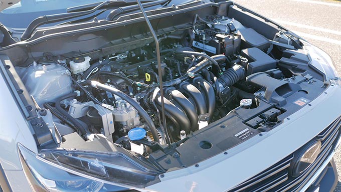 CX-3：エンジン・ルーム