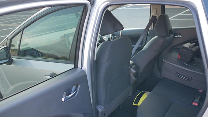 日産ノート2025:内装リアシート